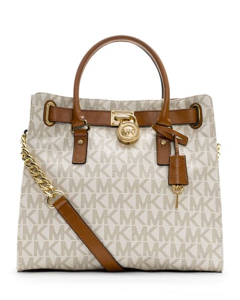 michael kors hamilton traveller large tan tote bag|Michael Kors saffiano large tote.